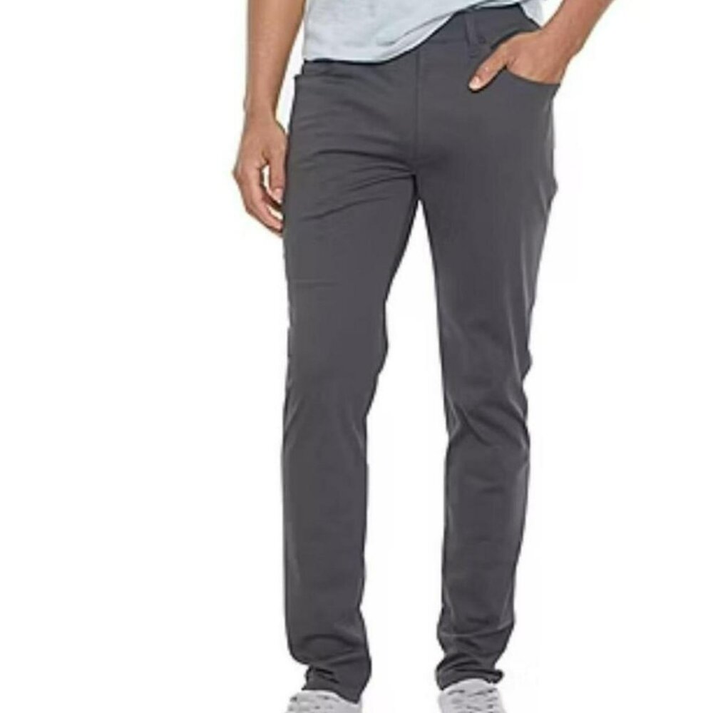 STYLUS  golf pants grey 32X32 NWT quick-dri moisture wicking wrinkle resistant